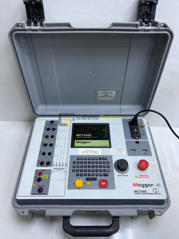 Megger MCT1605 Ratio and Polarity Test Set