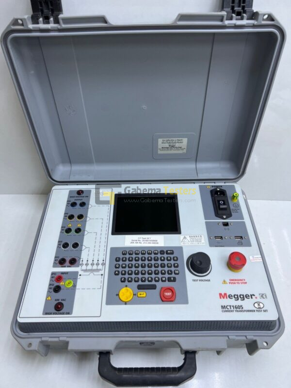 Megger MCT1605 Ratio and Polarity Test Set - Image 3