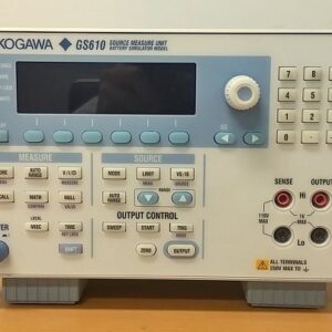 Yokogawa GS610 Source Meter Unit Complete System