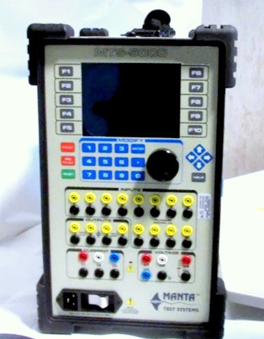 Used Manta MTS-5000 Protective Relay Test Kit