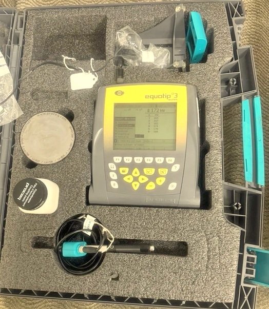 Used Proceq Equotip 3 Handheld Metal Hardness Tester
