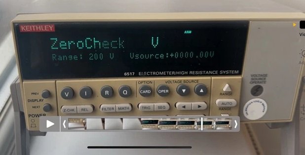 Used Keithley 6517A Electrometer High Resistance Meter